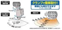 日動工業 SLS-8W-C カメラ・センサー付防犯ライト